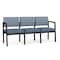 Lesro Lenox 3 Seat Tandem Seating W/ No Center Arms, 64.5 in W 24.5 in L 32 in H LS3101 - alternate 1
